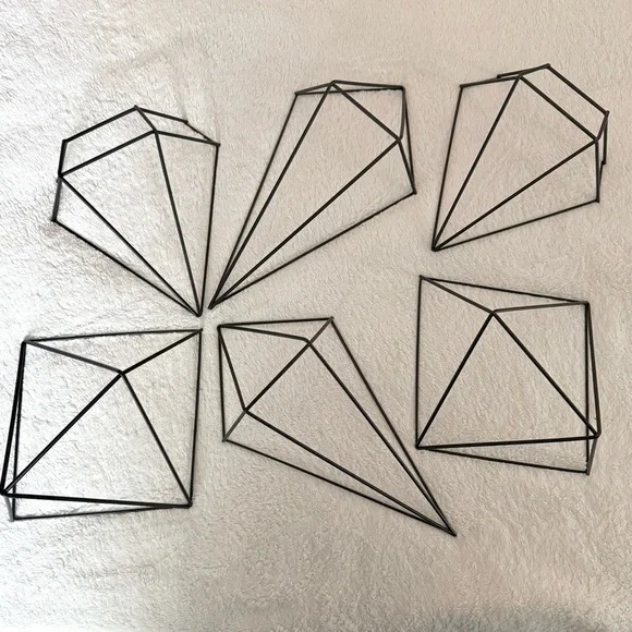 Umbra Prisma Geometric Sculptures - Picture 3 of 9